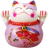 吉善堂 Керамика Catal Cat Маленький ежемесячный чулок Tiber Fortune Cat Creative News Gifts 0520