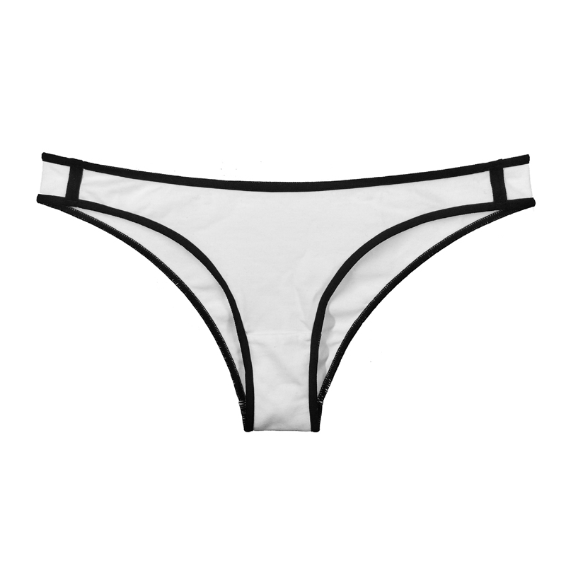 Cotton nửa kín hông thong nữ gợi cảm eo thấp đơn giản và thoải mái đồ lót cotton vô hình mà không có dấu vết đàn hồi cao - G-string quần lót nữ thun lạnh siêu mỏng