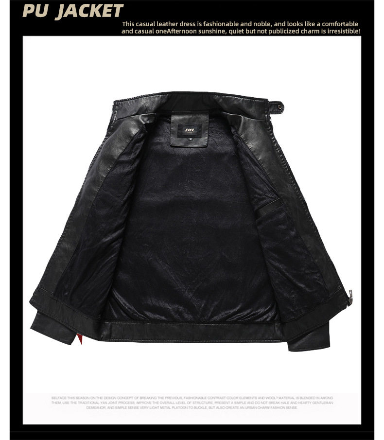 Мужской куртка череп вышивка матовая кожа сушилка для белья Автомобильная курткаМужская мотоциклетная кожаная куртка 