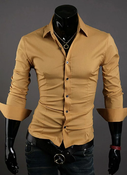 Универсальная рубашка, slim fit, корейский стиль