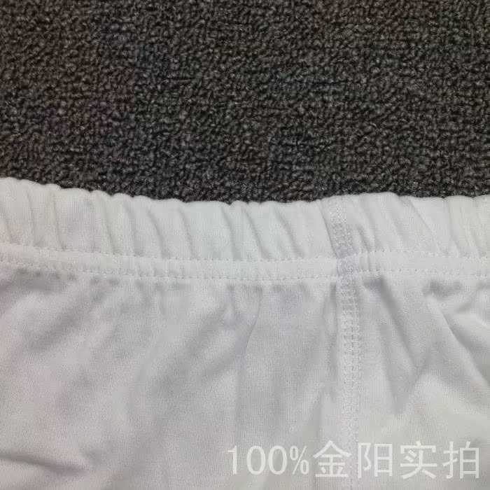 Đàn ông và phụ nữ thuần trắng phù hợp với đồ lót hoàn chỉnh bộ quần cotton dòng quần đầy đủ bộ quần áo mùa thu quần dài tất cả cotton trắng bộ mặc nhà thu đông cho nam