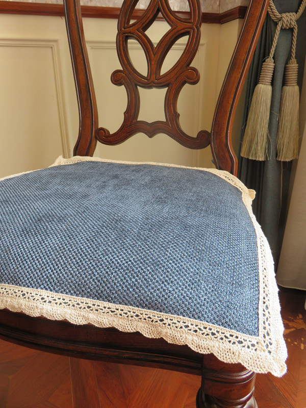 Cotton và lanh ghế đệm vải mỏng ghế đệm ghế văn phòng đệm bàn ăn đệm đệm ghế đệm mat chống trượt đệm - Ghế đệm / đệm Sofa đệm lót ghế ngồi