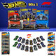 Hot Wheels Hot Little Sports Car 5-Car Set F1 Racing Night Glow Set Boys Alloy Car Model 1806