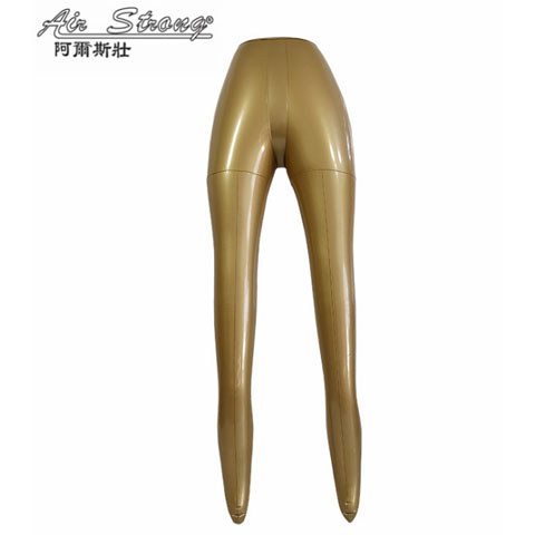 PVC exhibition inflatable model female lower body plus hip hems female pants window display photo tool