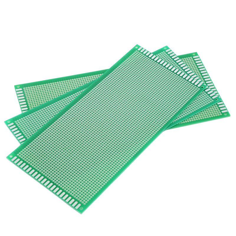 10*22CM double-sided spray glass fiber green plate tin plate plate PCB experimental board thickness of 1 6mm