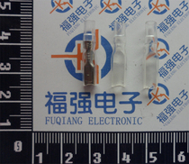 Silicone sleeve soft sheath terminal jacket suitable for 2 8 insertion spring thickened