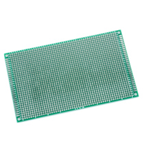 9 * 15CM sided spray tin glass fiber green oil universal plate tinned hole plate Wanted with plate PCB experimental plate thickness 1 6mm