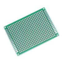 5 * 7CM sided spray tin glass fiber green oil universal plate tinned hole plate Wanted with plate PCB experimental plate thickness 1 6mm