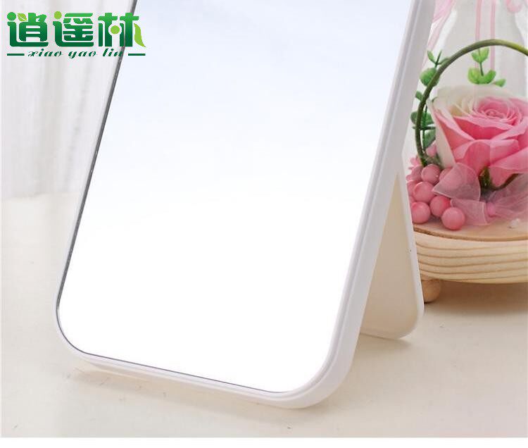 Зеркало HD на односторонний зеркало для макияжа настольных зеркало косметическое Принцесса зеркало складной боковое зеркало настольное портативное зеркало