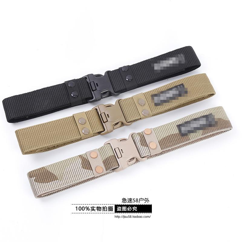 Thiết bị ngoài trời Black Hawk chiến thuật vành đai nylon vành đai bên ngoài nam lực lượng đặc biệt quân đội quạt vải thắt lưng ngụy trang vành đai vũ trang đai nịt bụng giảm mỡ