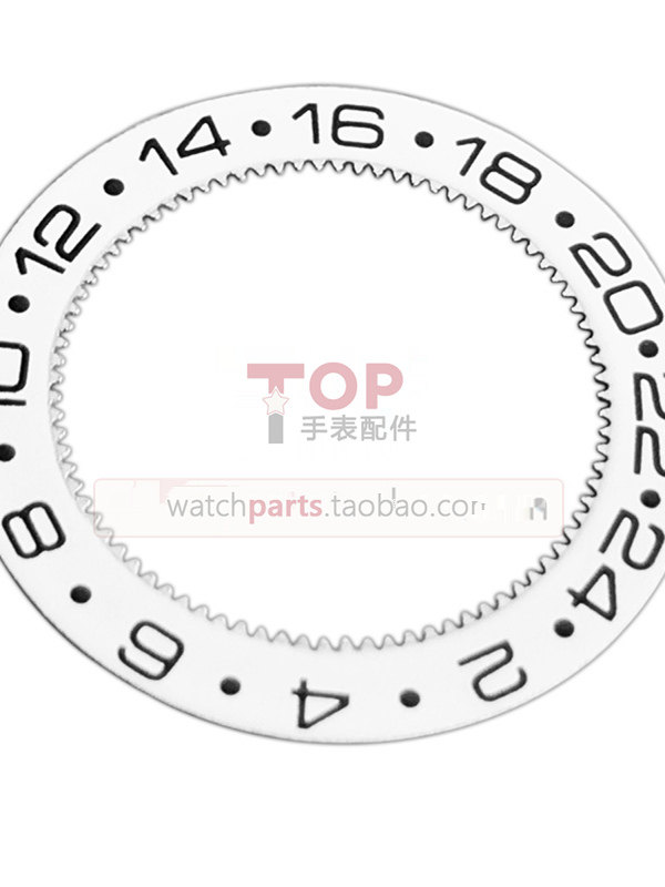 Shichen Gear Plate Hour Circle Mouth Adapts to Rolex Vertical Navigator Tianwalker Watch Cal.9001 Movement