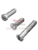 Stainless Steel Case Ring Bottom Cover Screw Adapts to Cartier 4072 Santos L 39.8mm Watch
