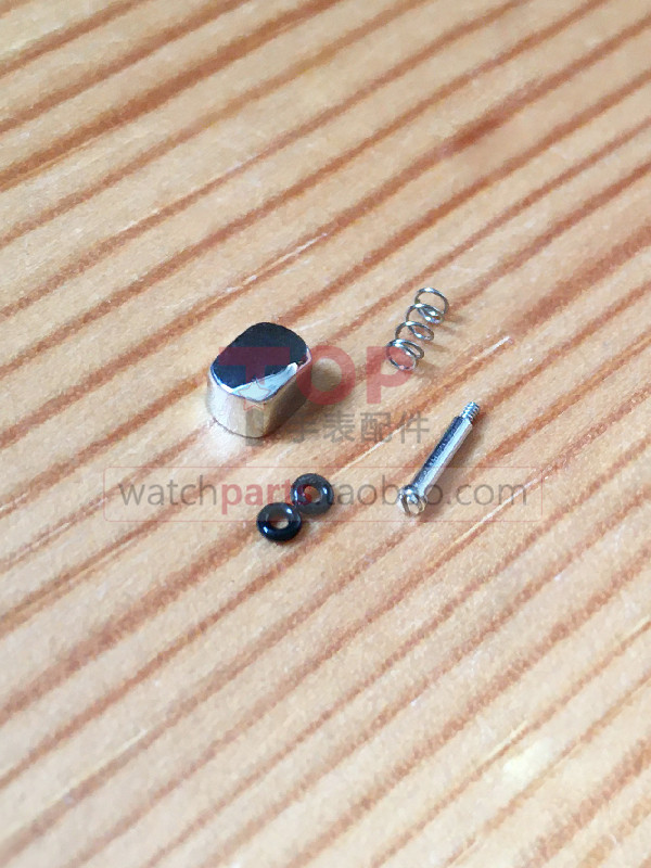 Ac38 Button Button Adapts to Borglgari Diagono Series 38mm Mechanical Watch