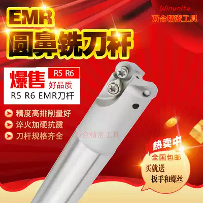 Seismic hardening EMR EMRW round nose end mill Rod R4 R6 R5 cutter Rod Open rough milling cutter rod round blade cutter Rod