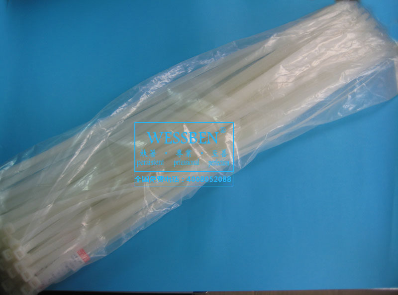 Manufacturer direct sales Yongda plastic 10 * 650mm tie self-locked nylon tie 100 bar with strap