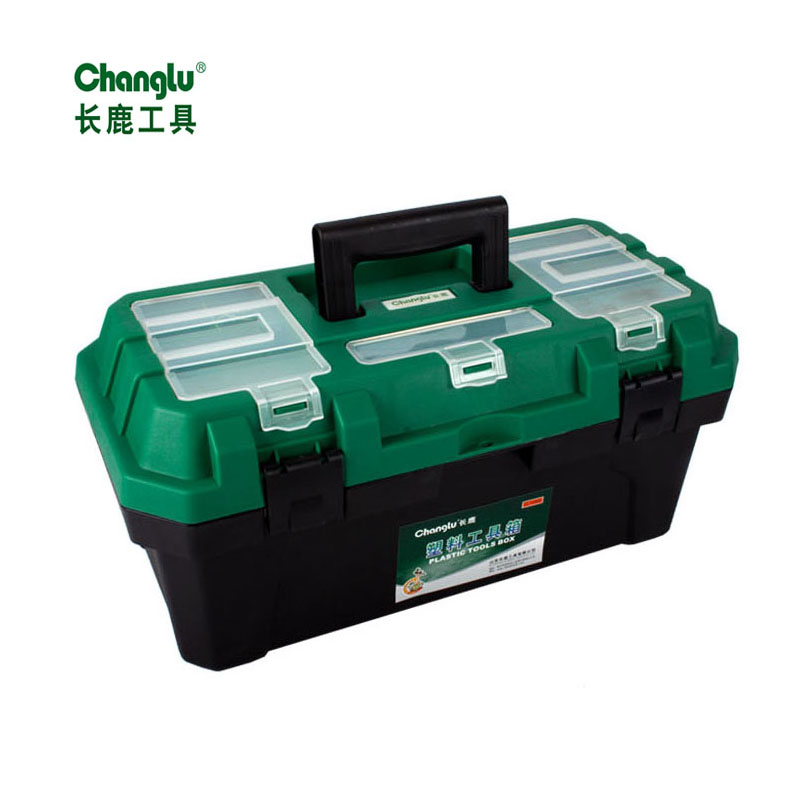 Long Deer Tool Plastic Home Toolbox Multifunction On-board Containing box containing box 14-inch 17 17 inch 19 inch