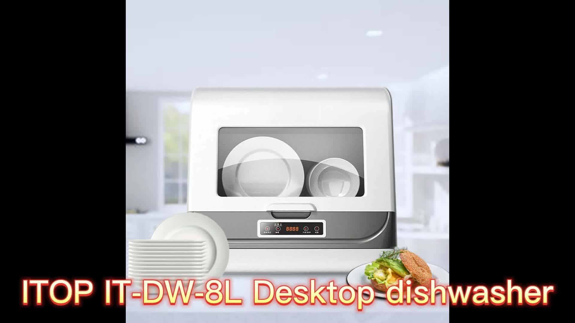 Household Use Tabletop Dishwasher Counter Top Commercial Dishwasher
