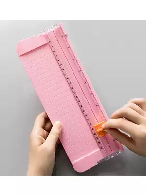 Small hand account cutting machine Desktop paper cutter Paper cutter Paper cutter diy paper cutter Card paper cutter artifact