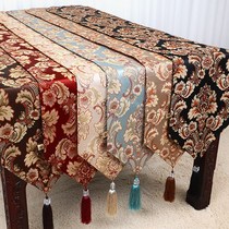Eurostyle Table Flag High-end Luxury bed Flag table decoration ButTV Cabinet Flag Tea towels Strip Tablecloth Chinese Dining Banner