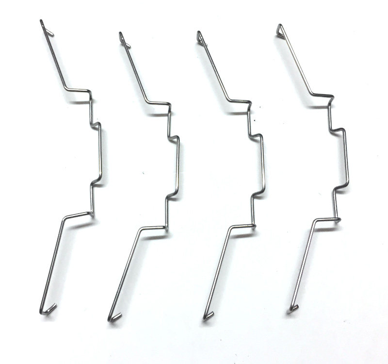 Desktop computer DIY 4 copper pipe CPU radiators snap spring buckle with buckle 9cm fan hook wire buckle