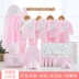 Bộ quần áo trẻ sơ sinh bằng vải cotton cho bé sơ sinh 0-3 tháng 6 - Bộ quà tặng em bé set đồ sơ sinh cho bé gái Bộ quà tặng em bé