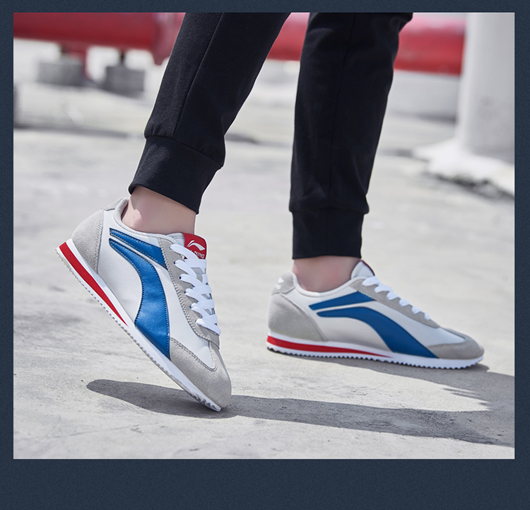 Li Ning retro giày thông thường giày nam 2018 xuân hè mới cổ điển forrest giày thoáng khí giày thể thao nam chính hãng giày thể thao sneaker