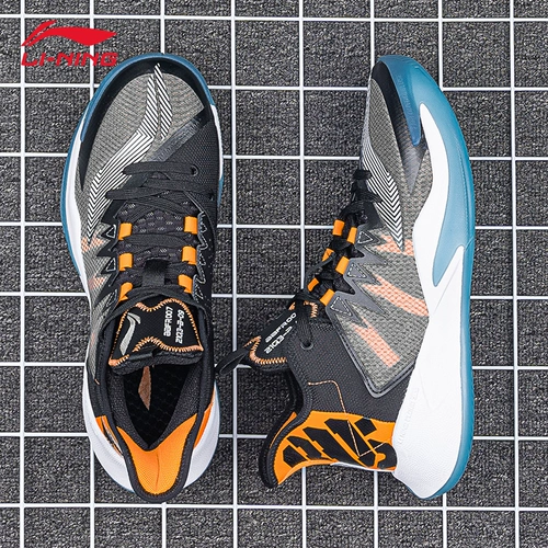 Li Ning, баскетбольная обувь, мужская демисезонная высокая амортизирующая спортивная обувь