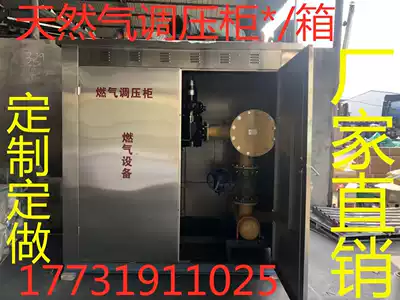 Gas gas pressure regulating cabinet gas metering Cabinet pressure regulating pry CNGLNG pressure regulating box decompression pry gas pressure regulating cabinet