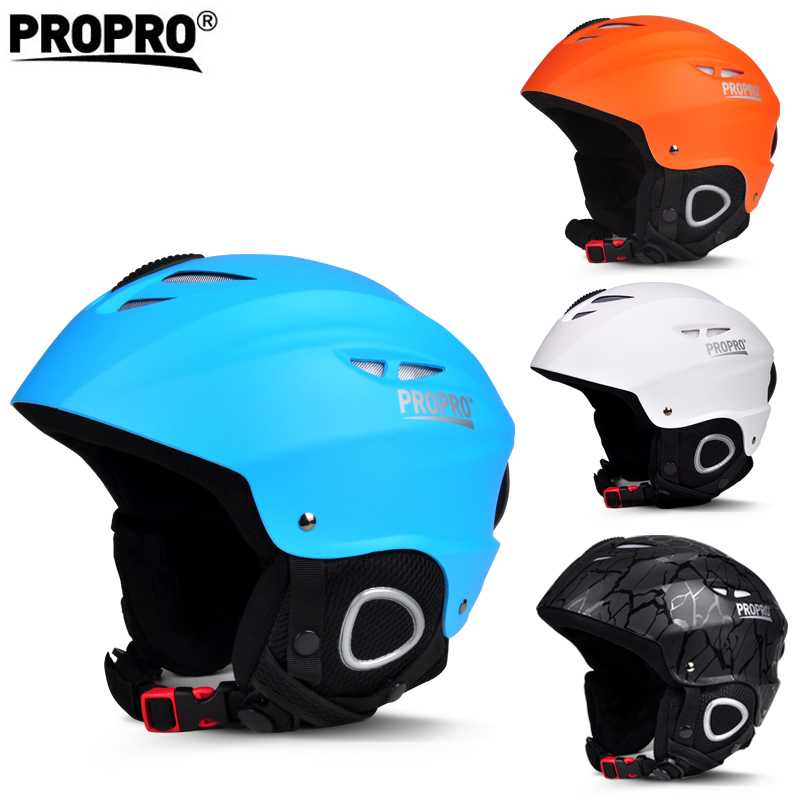 Professional Ski Safety Helmet Single Double Board Adult Children Men And Women Outdoor Warm Windproof Anti-Fall Gear Safety Snow Armor