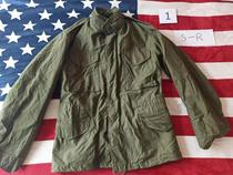 US military official issued original green OG107 solid color M65 windbreaker jacket