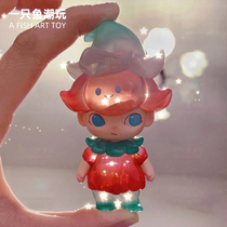 DIMOO flower fairy limited elevator POPMART bubble Mart hang card Tide play limited hand doll spot