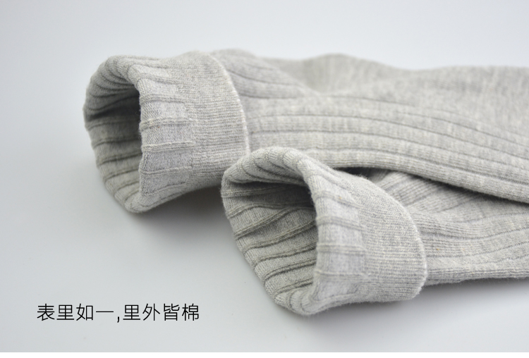 Vớ ống vừa cho nam 100% cotton cotton trắng ấm dày và khử mùi vớ cotton thể thao không thể mua được mùa thu đông tất nike cao cổ