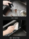 Nano black 304 stainless steel sink 3MM thickened brushed single slot durable home kitchen sink and dishwasher