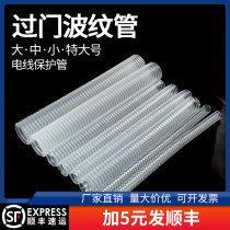 Plastic transparent corrugated pipe high pressure cabinet with door bellows to increase the small and large diameter 18253240mm