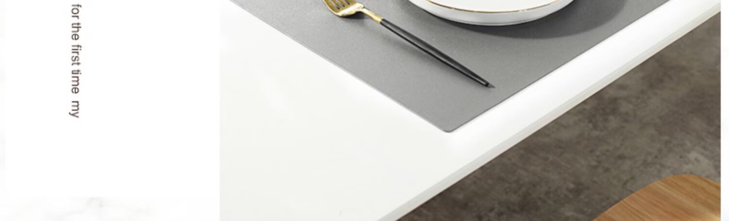 Bảng mat không thấm nước và chống thấm dầu pad da gia đình bát mat coaster đơn giản Mỹ Bắc Âu phong cách mat Tây - Khăn trải bàn khăn trải bàn tiệc cưới