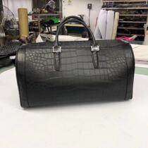 Avocado Leather New Male And Female Large Capacity Short Travel Travel Baggage Bag Portable Trend Belly Leather Travel Bag