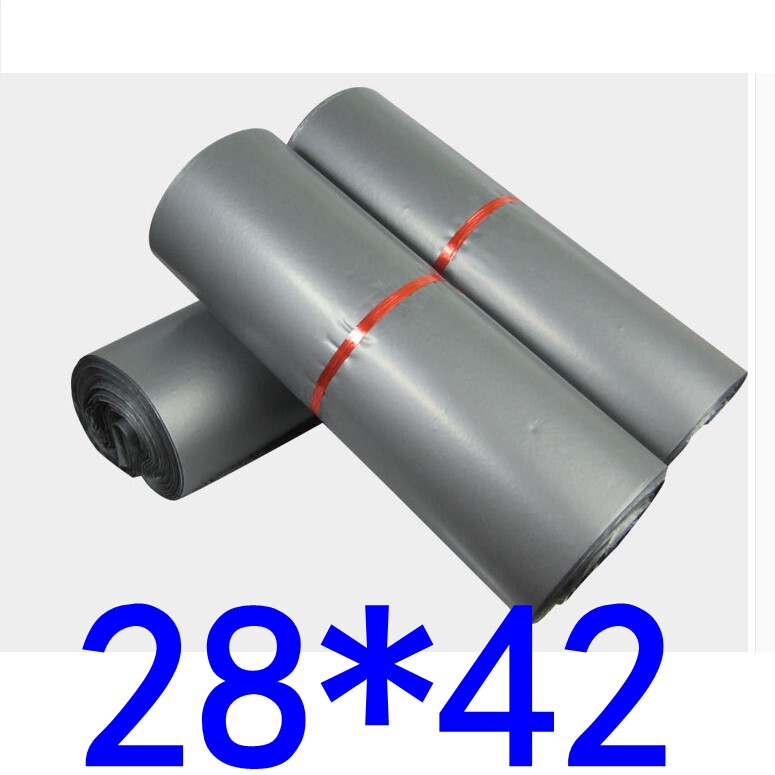 Chengdu special price thickened gray destructive sealing courier packaging bag Taobao bag 28*42 limited area