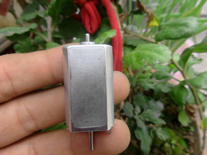 180 DC motor large torsion biaxial strong magnetic motor precious metal commuter electric brush 9V 12000 turn