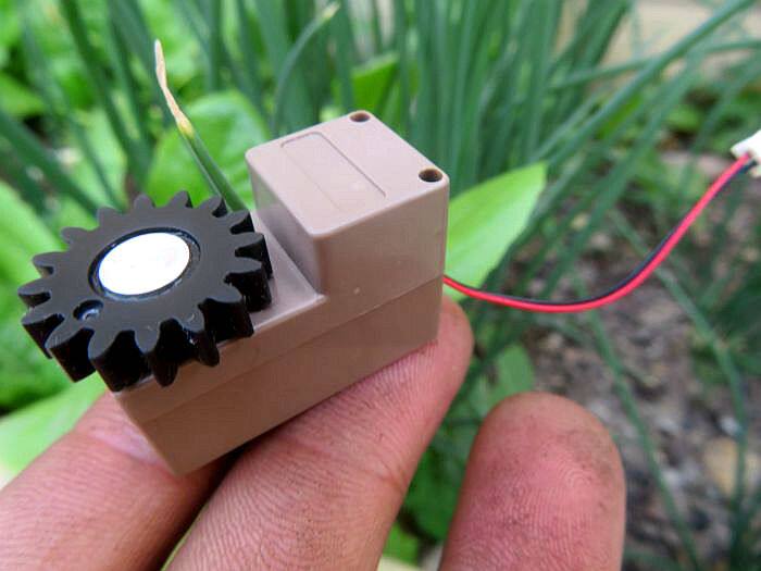 N20 DC decelerated motor pure plastic reduction gear plastic housing 3V 46 turn