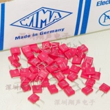0,1 UF 100V MKS2 серия 100NF 104 Wima Red Weima Thin Fmop Concacitor Оригинальное серебро