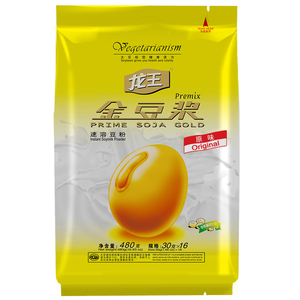 【龙王】非转基因原味金豆浆粉480g