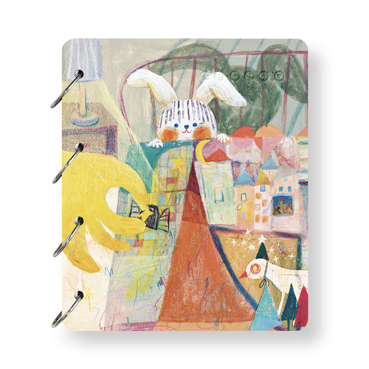 TWELVE MOONS Loose-leaf Notebook-Tititi Illustration Hand-drawn book Illustration book Doodle book-Shuo