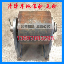 Wrecker accessories trailer ground roller rescue vehicle tail wheel wear wheel