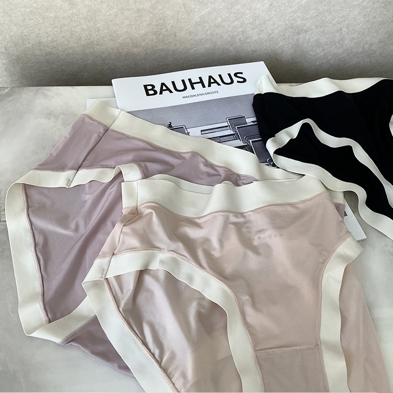 bluesock ice rink nude sensation No trace ice silk thin and soft quick dry breathable underpants Summer Triangle pants low waist comfort