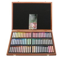 South Korean ally MUNGYO MPV-72W 72 Coloured Chalk Wooden Case Suit