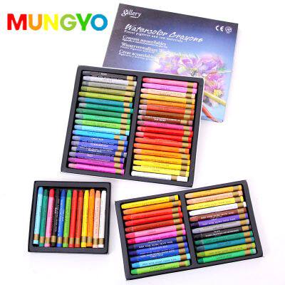 Korean ally MUNGYO 36 color water soluble crayon MAC-36 colorful rods for children's crayon