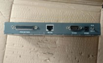Packaged ellink HP-400S parallel port print server 4-port 100M router made in Taiwan