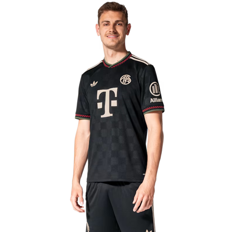 In Stock [Xiaoyanba] Ke6801 Bayern Munich Official Authentic 25/26 Away Champions League Jersey