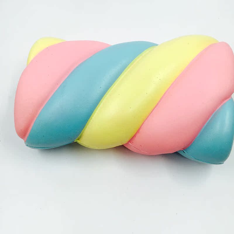 Mềm mới squishy cô gái tim mô phỏng cầu vồng marshmallow chậm phục hồi trẻ em chơi nhà món quà đồ chơi