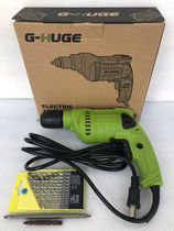 Industrial grade multifunctional 10mm flashlight drill Household electric screwdriver electric screwdriver pistol drill